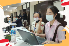 สีน้ำเงิน สีขาว สีเหลือง สนุกสนาน สุขสันต์วันแม่ Instagram Post - 7