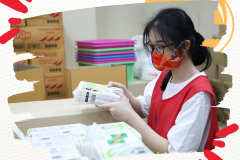 สีน้ำเงิน สีขาว สีเหลือง สนุกสนาน สุขสันต์วันแม่ Instagram Post - 8