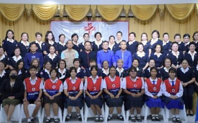 ร่วมนำเสนอประสบการณ์ในการลงพื้นที่สอนเสริมภาษาไทยให้แก่เด็กนักเรียน ชั้น ป.1-ป.6 ที่อ่านไม่ออก เขียนไม่ได้ ในพื้นที่จังหวัดอุทัยธานี