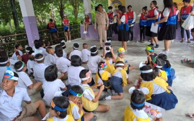 กศน.อำเภอเมืองนครศรีธรรมราช ทำกิจกรรมส่งเสริมการอ่านออกเขียนได้ ณ โรงเรียนวัดหนองบัว