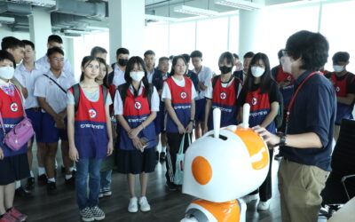 สภากาชาดไทย-สิงคโปร์ ประสานความร่วมมือ เสริมสร้างศักยภาพเยาวชนด้าน Robotics และ AI