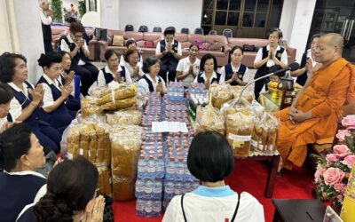 อาสาสมัครกาชาดสร้างสรรค์ หัตถกรรมสิ่งประดิษฐ์ เพื่อผู้ป่วยและสุขภาพ