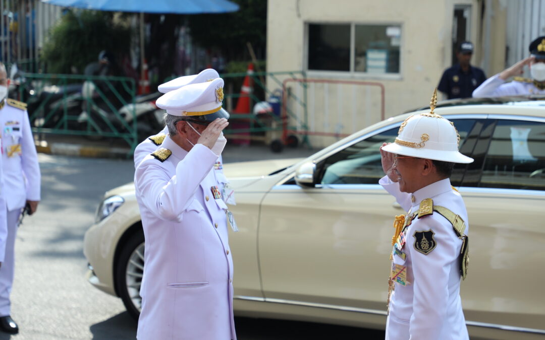 นายเตช  บุนนาค เลขาธิการสภากาชาดไทย ร่วมพิธีปฏิญาณตนและสวนสนามของยุวกาชาด เนื่องในงานวันคล้ายวันสถาปนายุวกาชาดไทย