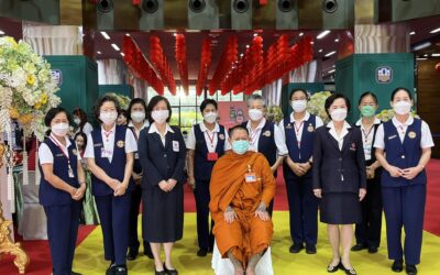 อาสาสมัครกาชาด ปฏิบัติงานออกรับบริจาคโลหิต ดวงตา และอวัยวะเชิงรุก