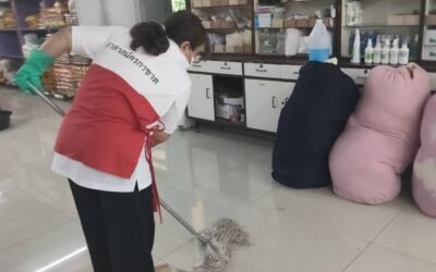 กิจกรรมอาสาสมัครกาชาดโครงการอาสาสมัครกาชาดรวมใจดูแลพระสงฆ์อาพาธระยะสุดท้าย