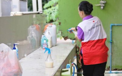 อาสาสมัครกาชาดร่วมกิจกรรมโครงการ “ อาสาสมัครกาชาด ร่วมใจดูแลพระสงฆ์อาพาธระยะสุดท้าย”