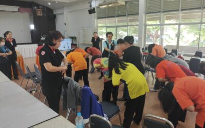 อาสาสมัครกาชาดจัดกิจกรรมด้วยรักจากแม่ เนื่องในวันแม่แห่งชาติ