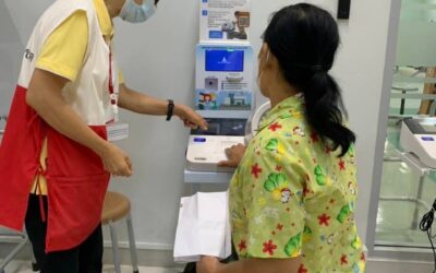 อาสาสมัครกาชาด ปฏิบัติงานโรงพยาบาลสมเด็จพระบรมราชเทวี ณ ศรีราชา จังหวัดชลบุรี และอาสาสมัครกาชาดปฎิบัติงานโรงพยาบาลสมเด็จพระนางเจ้าสิริกิติ์ กรมแพทย์ทหารเรือ กองทัพเรืออำเภอสัตหีบ จังหวัดชลบุรี อำนวยความสะดวกให้แก่ผู้มาใช้บริการแผนกผู้ป่วยนอกในหน่วยบริการต่างๆ ประจำเดือนธันวาคม 2567