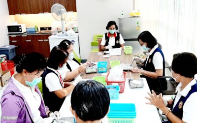 สรุปการปฏิบัติงานอาสาสมัครกาชาดโรงพยาบาลสมเด็จพระบรมราชเทวี ณ ศรีราชา และโรงพยาบาลสมเด็จพระนางเจ้าสิริกิติ์ กรมแพทย์ทหารเรือ