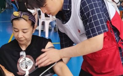 จัดกิจกรรม “ความงามที่ทรงพลังด้วยศาสตร์แพทย์แผนจีนดูแลผู้สูงวัย” ครั้งที่ 2 ประจำเดือนกรกฎาคม ณ โรงเรียนวัดดีดวด เขตบางกอกใหญ่