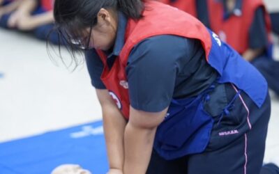 โครงการอบรมอาสายุวกาชาด เรื่อง การปฐมพยาบาลเบื้องต้น