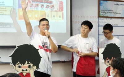 พันธมิตรอาสาสมัครกาชาดกลุ่ม Stroke Killer Give &Share Zero to Hero ได้จัดกิจกรรม Zero Stroke Youth Power to School : ให้ความรู้โรคหลอดเลือดสมองผ่านบอร์ดเกม Stroke Killer ณ โรงเรียนเซนต์โยเซฟคอนเวนต์ เขตบางรัก กรุงเทพมหานคร