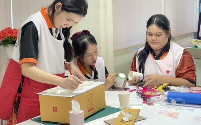 กิจกรรมอาสาสมัครกาชาดเพื่อผู้สูงอายุ