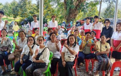 อาสาสมัครสภากาชาดไทย ร่วมดูแลสุขภาพผู้สูงอายุ ป้องกันโรคไข้เลือดออก จังหวัดตราด