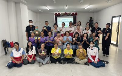 สำนักงานยุวกาชาดและอาสาสมัครกาชาด สภากาชาดไทย จัด “โครงการอาสาสมัครกาชาดส่งเสริมสุขภาพกายและใจของผู้สูงอายุ” ณ สถานีกาชาดที่ 11 วิเศษนิยม
