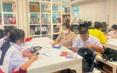 พลังความดีไม่มีสิ้นสุด อาสาสมัครสภากาชาดไทย ร่วมใจส่งต่อความรู้สู่น้องๆ ผู้พิการทางการเห็น ทั้งในกรุงเทพฯ และเชียงใหม่