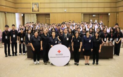 กลุ่มเยาวชนอาสาสมัครกาชาด Organ to go เปิดเวที Pitching day มอบรางวัลในโครงกร Organ Ambassador Student Innovation Scheme (OASIS)