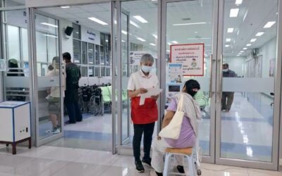 กิจกรรมอาสาสมัครกาชาดปฏิบัติงานโรงพยาบาลสมเด็จพระบรมราชเทวี ณ ศรีราชา