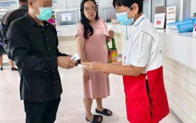 อาสาสมัครกาชาดร่วมสนับสนุนภารกิจด้านการแพทย์ให้บริการประชาชนตลอดเดือนกรกฎาคม 2569