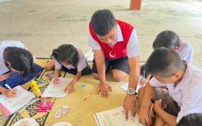 ชมรมอาสายุวกาชาดโรงเรียนหนองฉางวิทยา จัดกิจกรรม “กาชาดหัวใจครู” ส่งต่อความรู้สู่น้อง ๆ