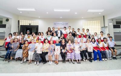 ผู้นำเยาวชนอาสาสมัครสภากาชาดไทย รุ่นที่ 2 จัดโครงการ “Smile In Frame (ยิ้มนิรันดร์)” ส่งต่อรอยยิ้ม ความมั่นใจ และช่วงเวลาแห่งความสุขแก่ผู้สูงอายุ ณ อาคารสวางคนิเวศ สภากาชาดไทย